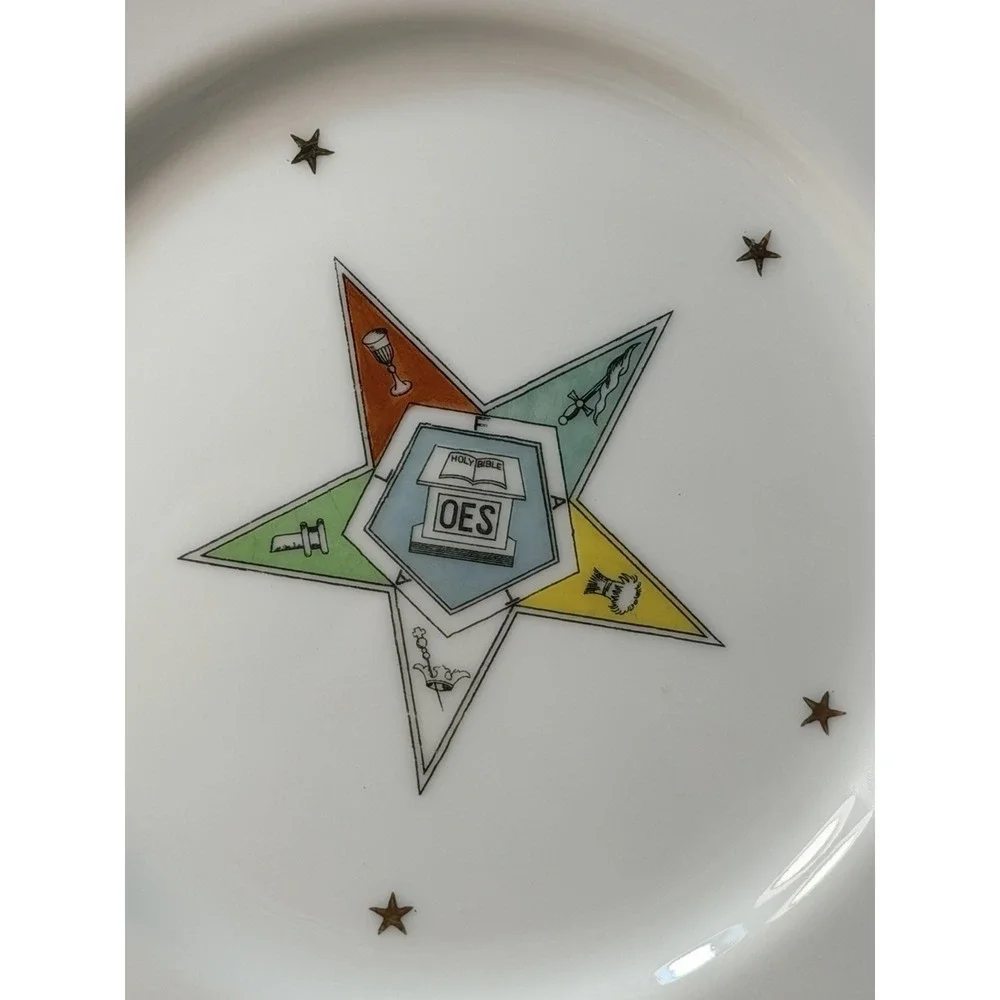 Lefton Eastern Star Salt and Pepper Shakers #K108 Plate #2338‎ (2835)
